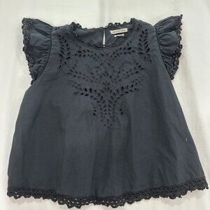 Isabel Marant Etoile Silo Embroidery Top